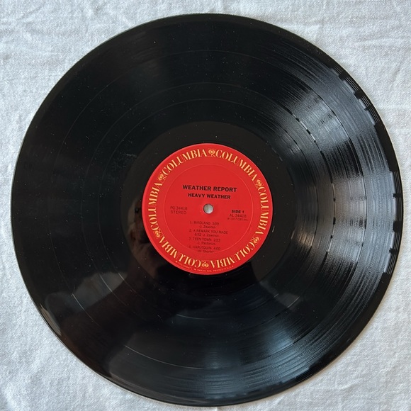Vintage Vinyl - WEATHER REPORT - HEAVY WEATHER - Picture 3 of 4